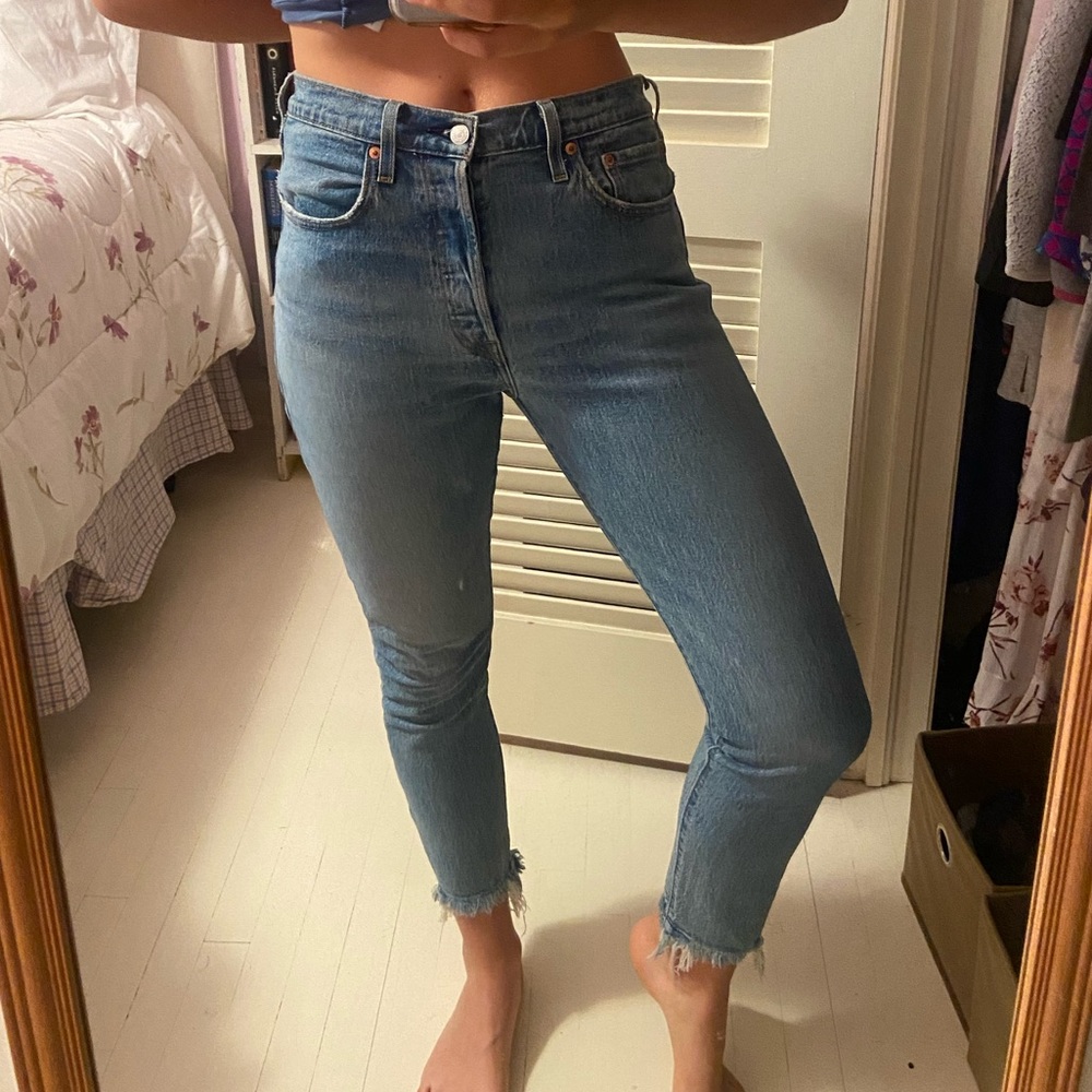Levi’s 501 skinny jeans size 27